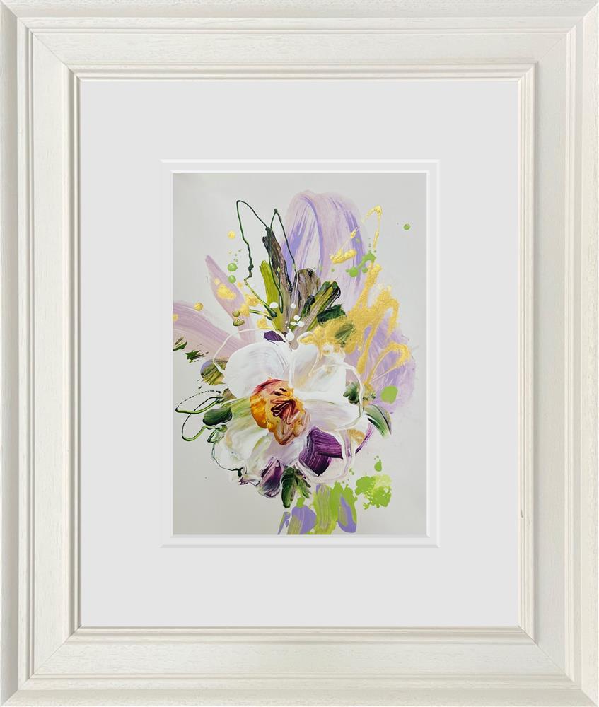 Anna Cher - 'Floral Sketchbook - Study XXII' - Framed Original Artwork
