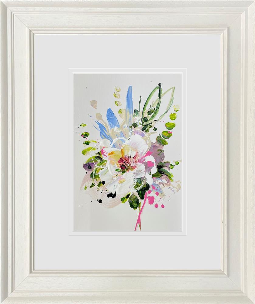 Anna Cher - 'Floral Sketchbook - Study XXIII' - Framed Original Artwork