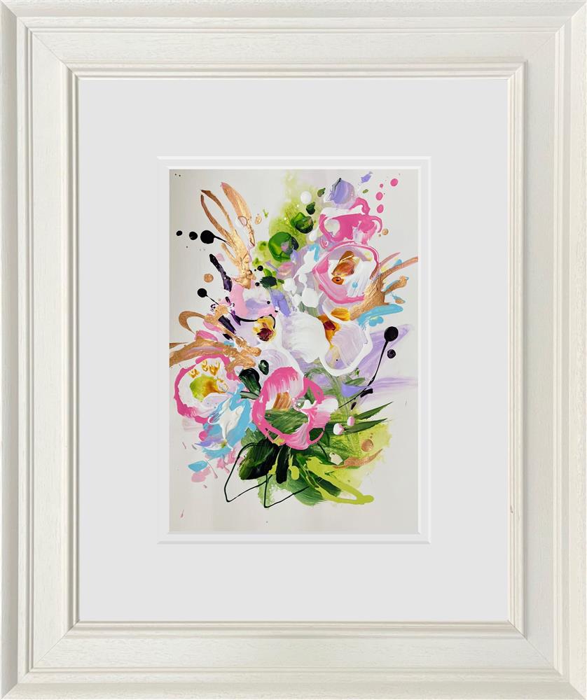 Anna Cher - 'Floral Sketchbook - Study XXX' - Framed Original Artwork