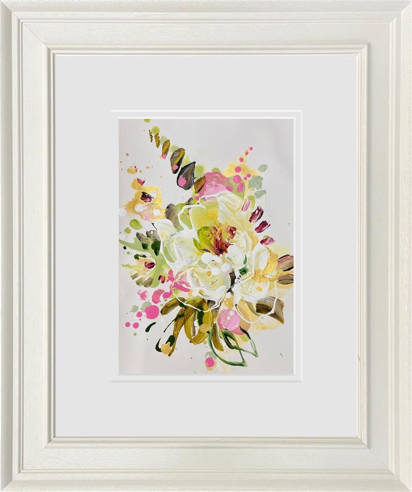 Anna Cher - 'Floral Sketchbook - Study XXXIII' - Framed Original Artwork
