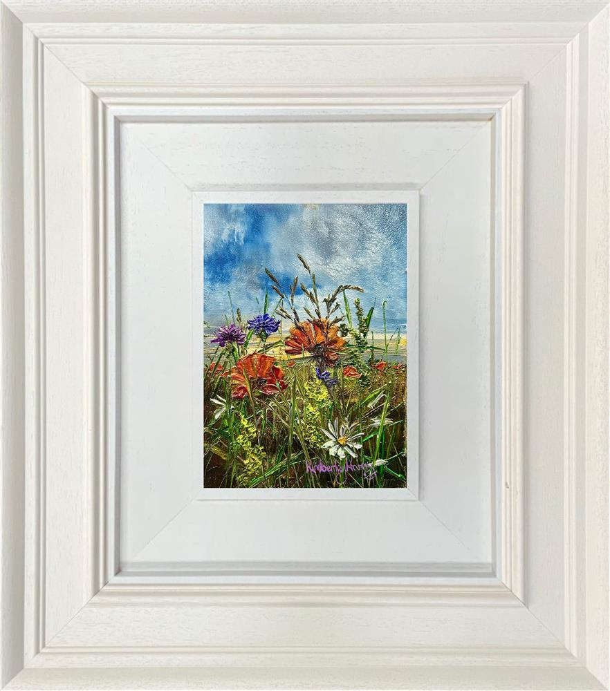 Kimberley Harris - 'Flora's Embrace - Miniature size' - Framed Original Art