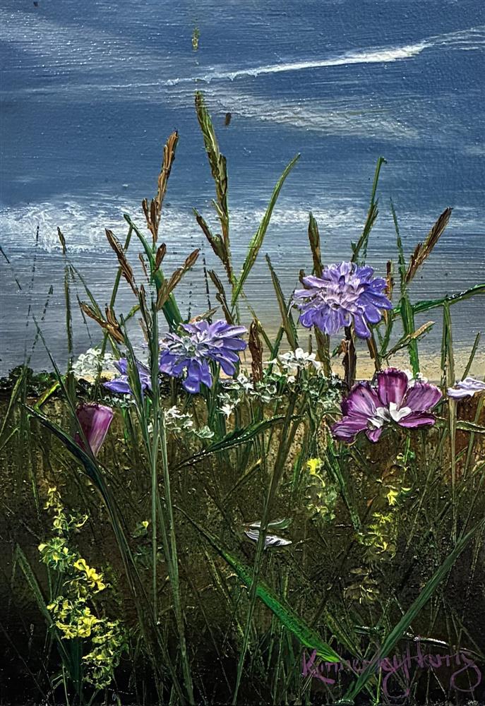 Kimberley Harris - 'Flowers In The Meadow Air' - Framed Original Artwork
