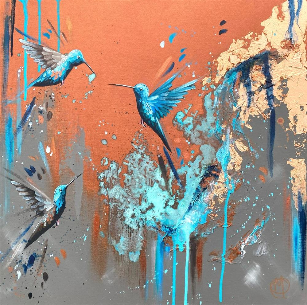 Mellisuga- 'Fly High II' - Framed Original Artwork