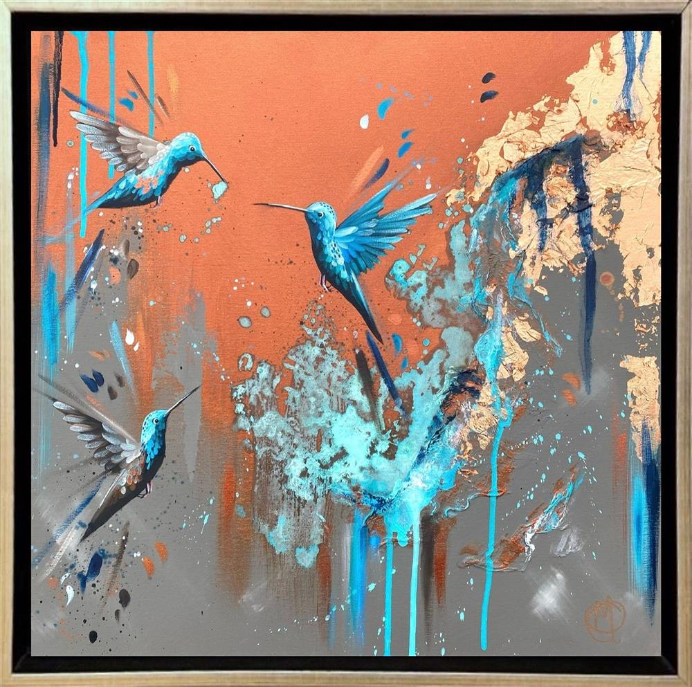 Mellisuga- 'Fly High II' - Framed Original Artwork