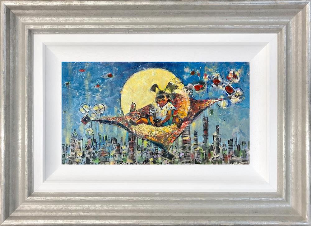 Andrei Protsouk - 'Flying Away' - Framed Original Art