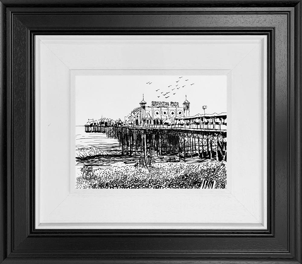 Nigel Cooke - 'Flying Over The Palace Pier - Original Study'