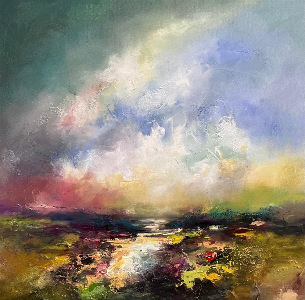 Anna Schofield - 'Follow The Path' - Framed Original Artwork