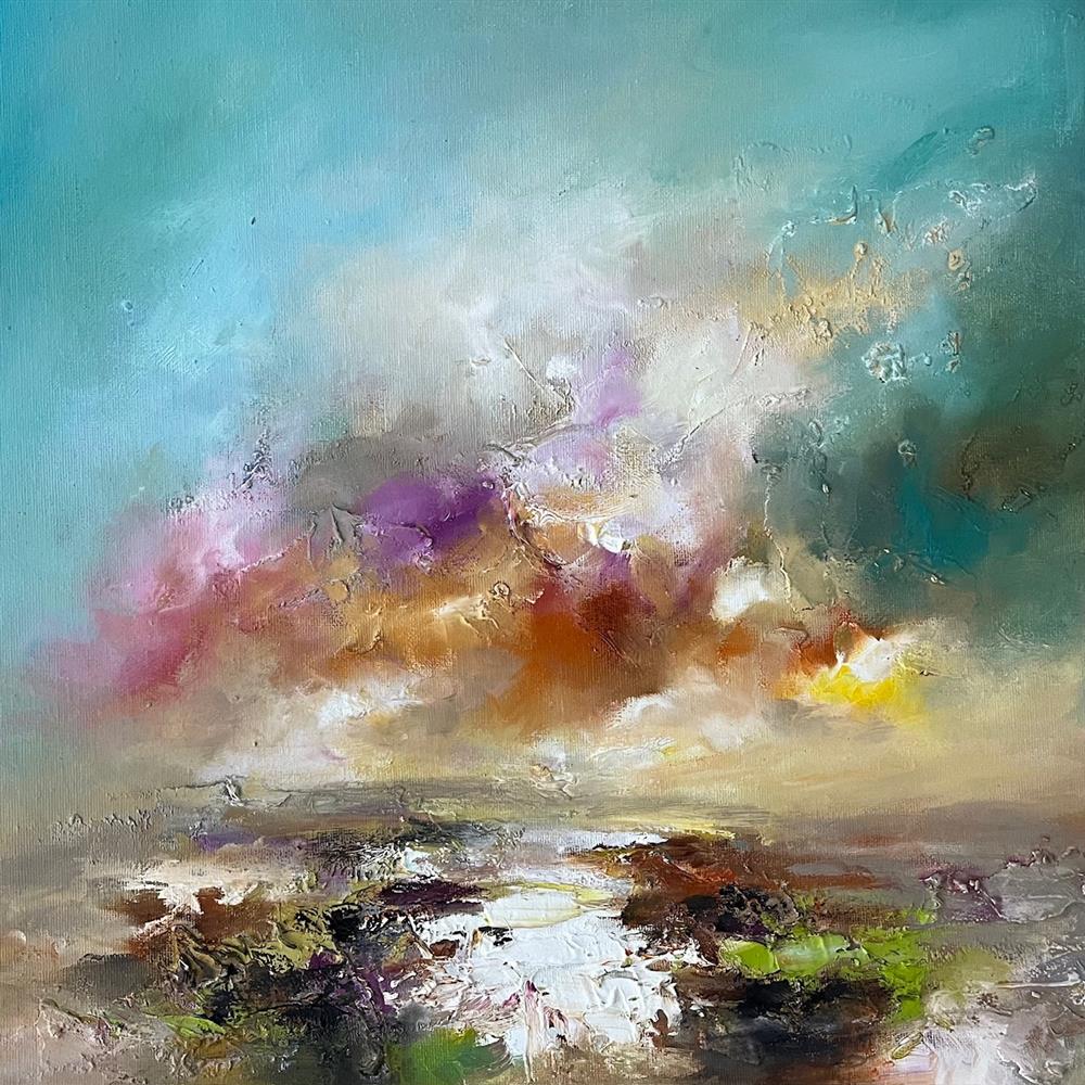 Anna Schofield - 'Follow The River' - Framed Original Artwork