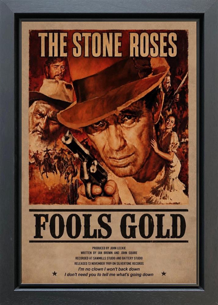 Linda Charles - 'Fools Gold' - Framed Original Artwork
