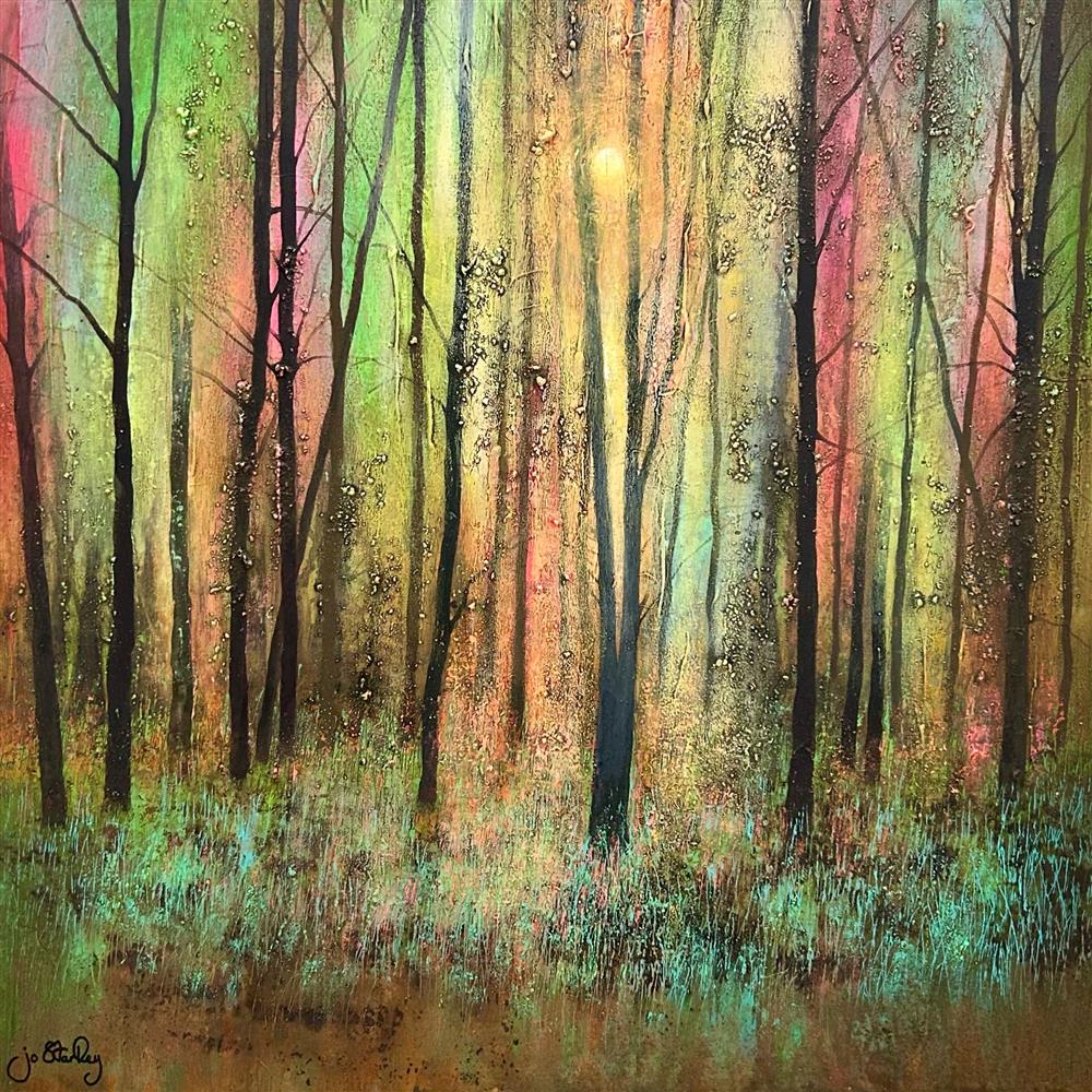 Jo Starkey- 'Forest Dreams' - Framed Original Artwork