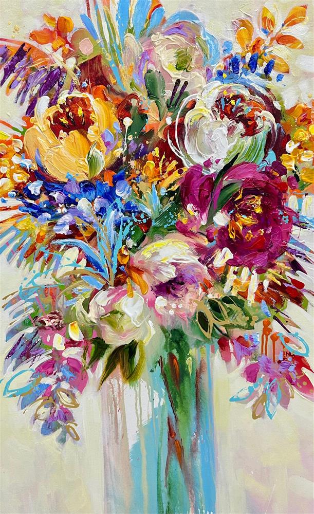 Anna Cher - 'Forever By My Side' - Framed Original Artwork