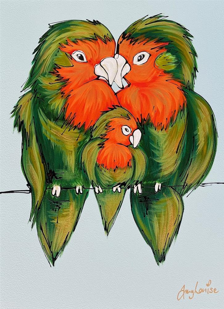 Amy Louise - 'Forever In Love' - Framed Original Art