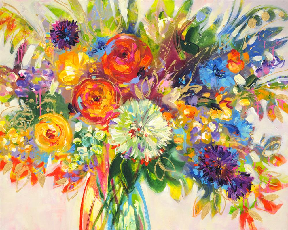 Anna Cher - 'Forever Yours' - Framed Limited Edition Canvas