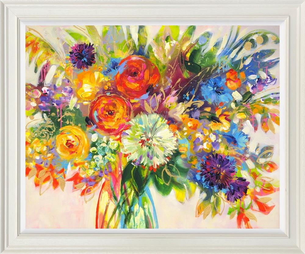 Anna Cher - 'Forever Yours' - Framed Limited Edition Canvas