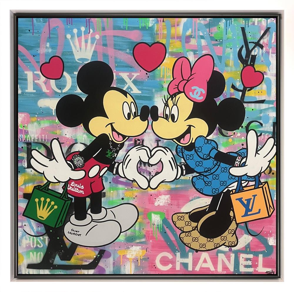 Emily Crook - 'Found Love At Last' - Framed Original Art