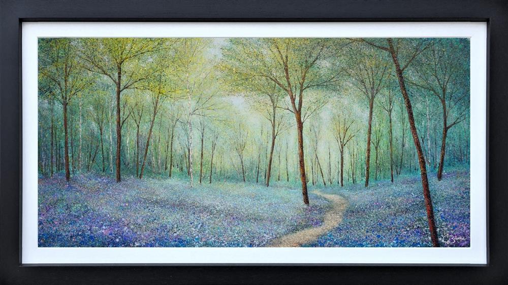 Chris Bourne - 'Fragrance Floats Lightly' - Framed Original Art