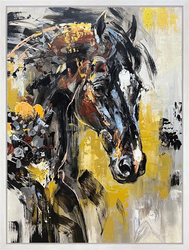 Anna Cher - 'Freedom's Shadow' - Framed Original Artwork