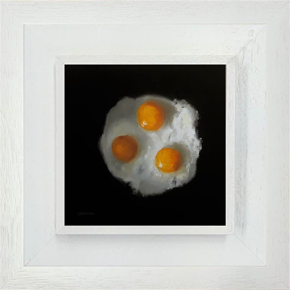 Neil Carroll - 'Fried Eggs' - Framed Original Artwork