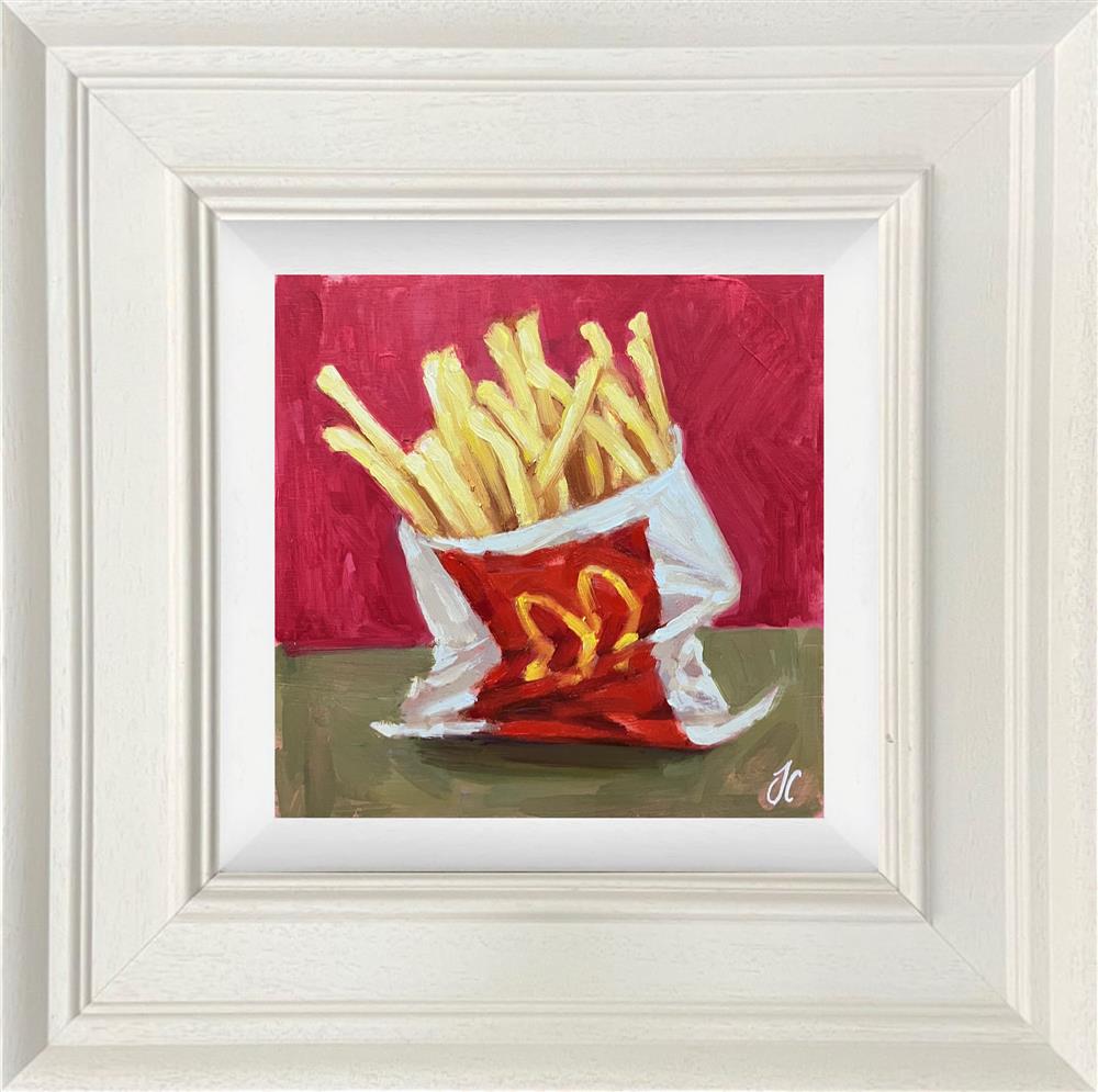 Joss Clapson -  'Fries' - Framed Original Art