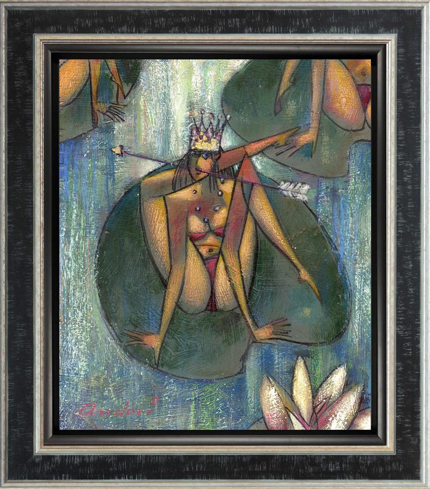Andrei Protsouk - 'Frog Queen' - Framed Original Art