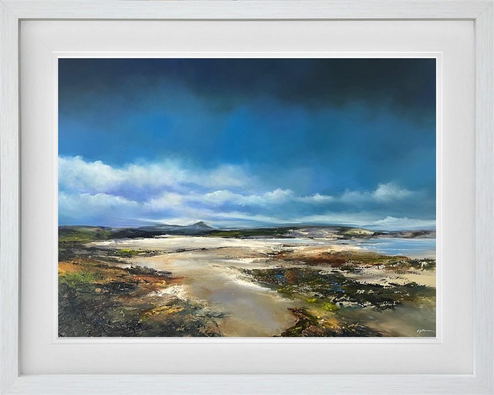 Alison Johnson - 'From Arran's Shadow' - Framed Original Artwork