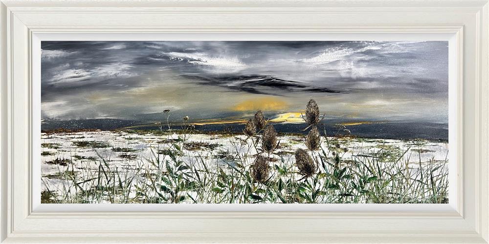 Kimberley Harris - 'Frozen Horizons' - Framed Original Art