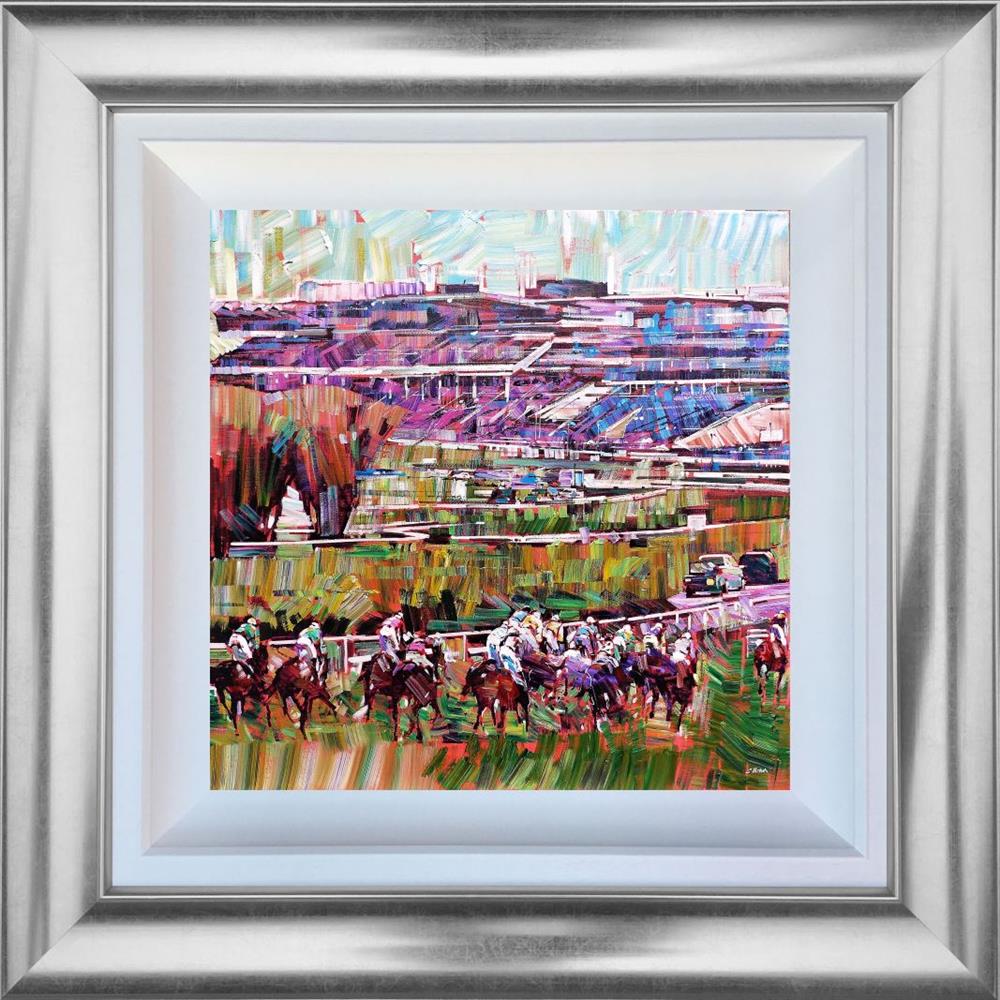 Colin Brown - 'Furlong' - Framed Original Art