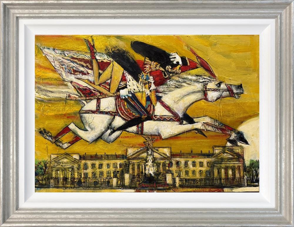 Andrei Protsouk - 'Galloping Away' - Framed Original Artwork