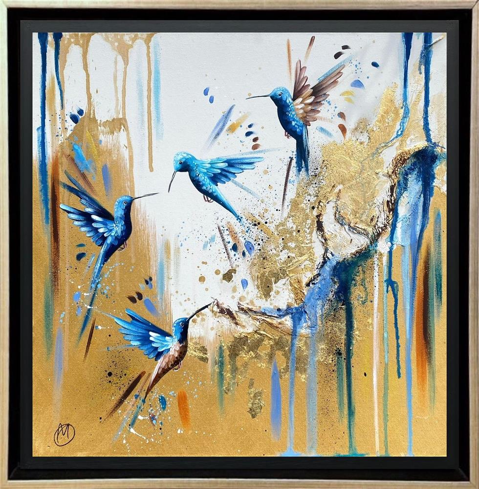 Mellisuga- 'Garden Dancers I' - Framed Original Artwork