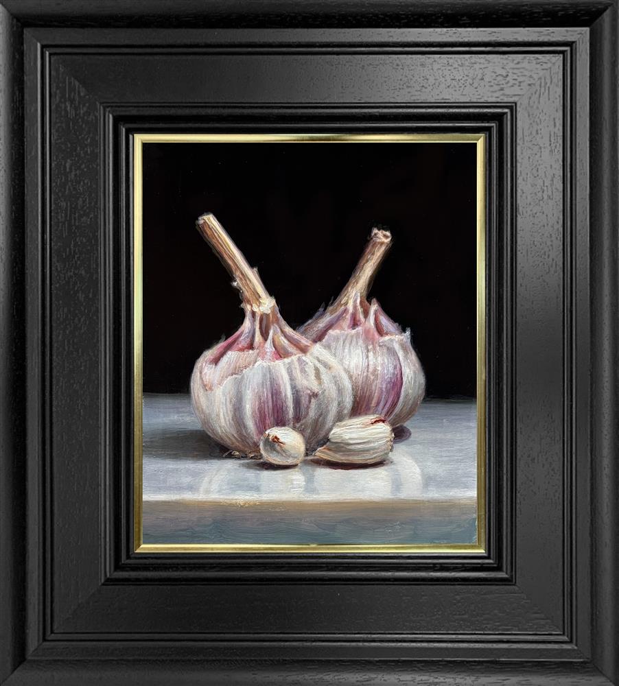 Tony Owens - 'Garlic Bulbs' - Framed Original Artwork