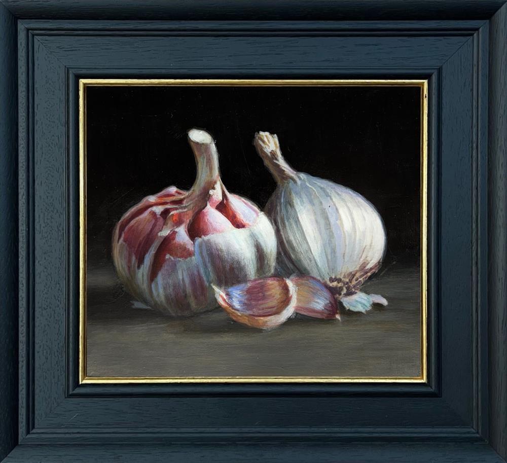 Rachele Dryden-Smith - 'Garlic Cloves II' - Framed Original Artwork