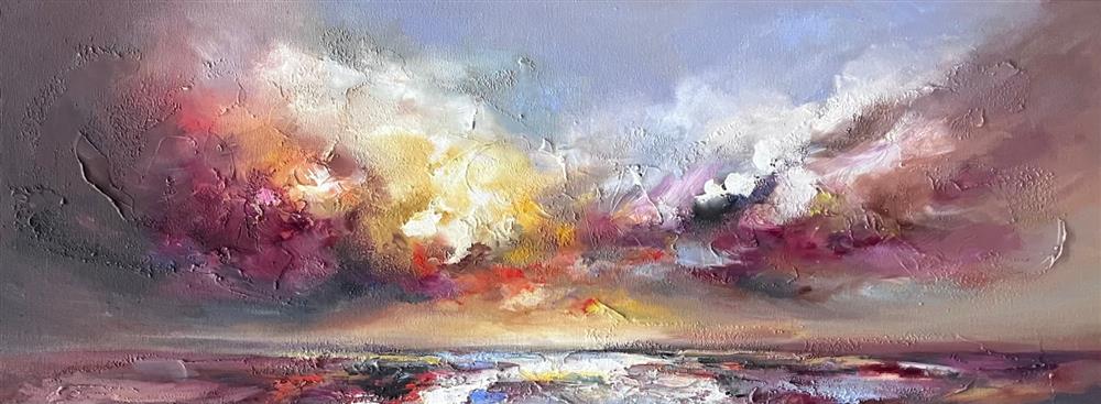 Anna Schofield - 'Gathering Of Radiance' - Framed Original Artwork