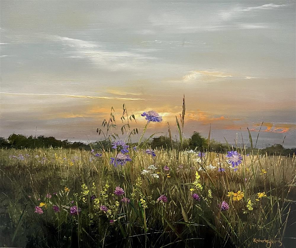 Kimberley Harris - 'Gentle Hues Of Evening' - Framed Original Artwork