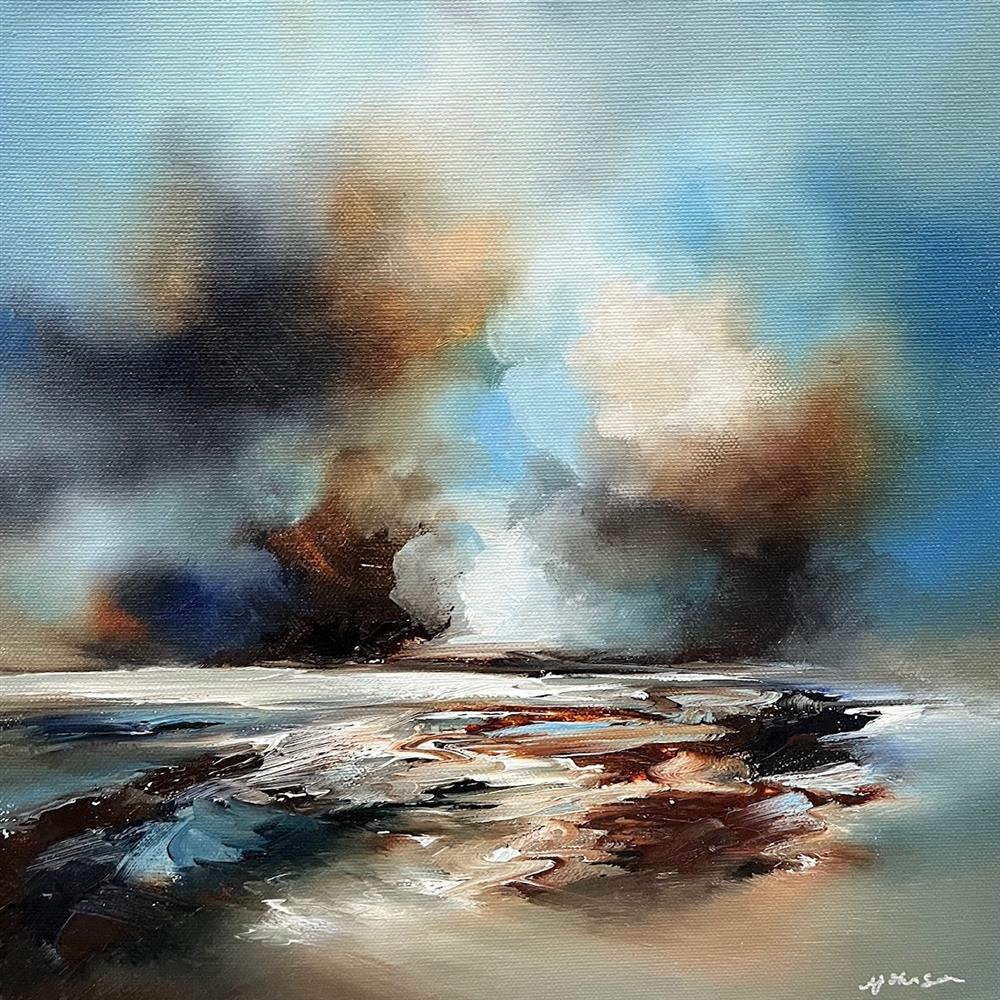 Alison Johnson - 'Gentle Lands' - Framed Original Artwork