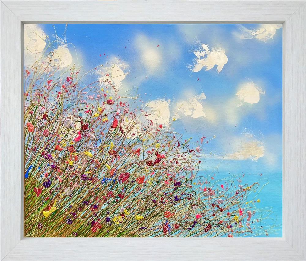 Lisa Pang - 'Gentle Thoughts And Sky' - Framed Original Artwork