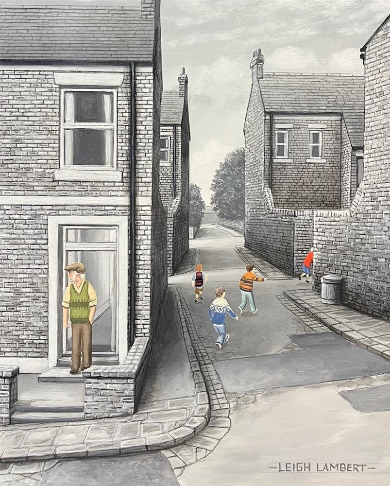 Leigh Lambert - 'Get Moving'  - Framed Original Artwork