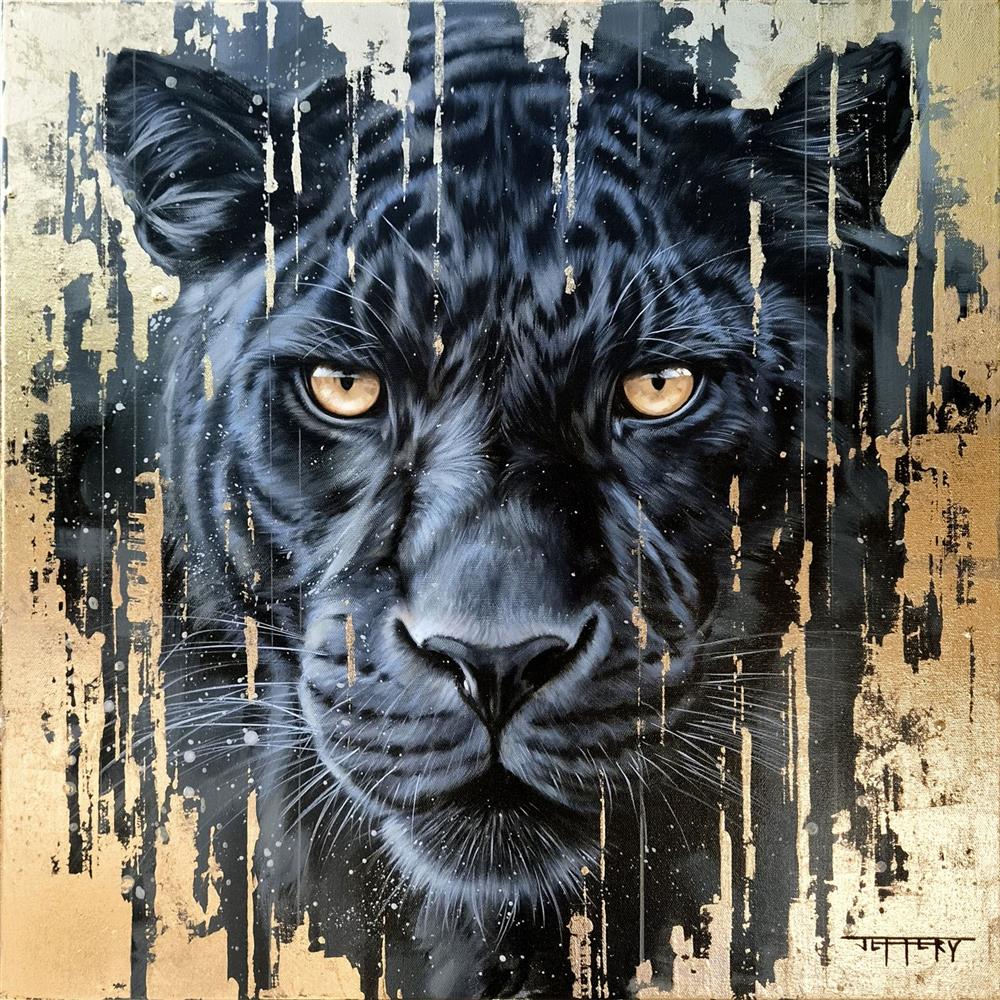 Ben Jeffery - 'Gilded Shadow' - Framed Original Artwork