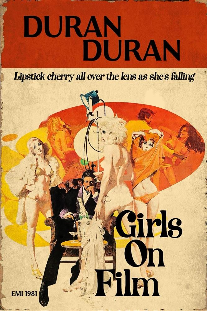 Linda Charles - 'Girls On Film' - Framed Original Artwork