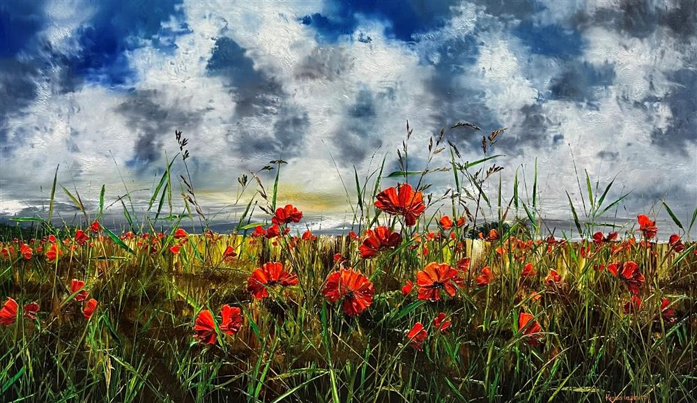 Kimberley Harris - 'Give You All For Me' - Framed Original Art