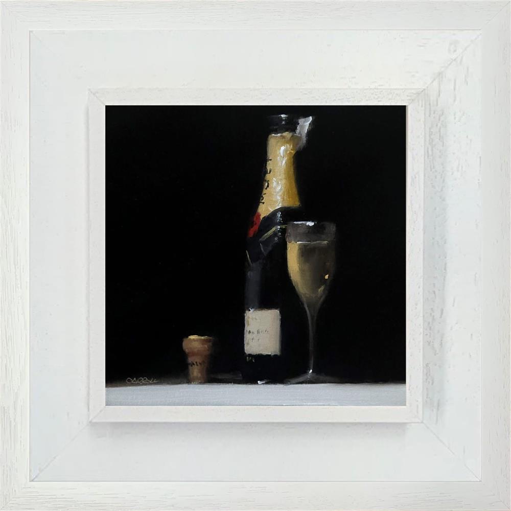 Neil Carroll - 'Glass Of Champagne' - Framed Original Artwork