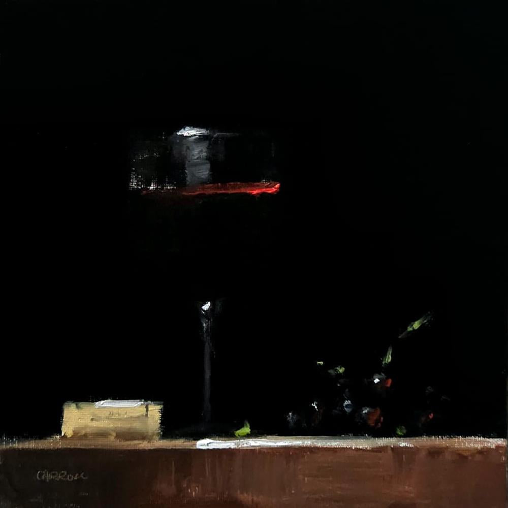 Neil Carroll - 'Glass Of Red' - Framed Original Artwork