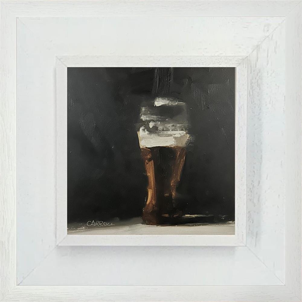 Neil Carroll -  'Glass Of Ale' - Framed Original Painting