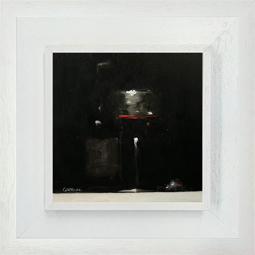 Neil Carroll -  'Glass Of Red' - Framed Original Painting