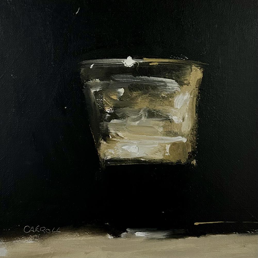 Neil Carroll -  'Glass Of Stout' - Framed Original Painting