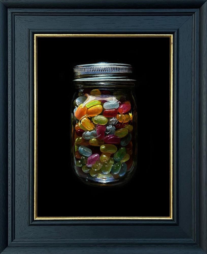 Jack Wild - 'Glittering Prize  - Jelly Beans' - Framed Original Artwork
