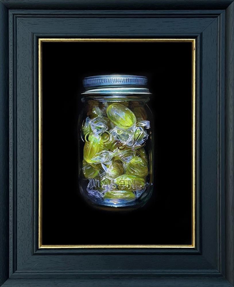 Jack Wild - 'Glittering Prize  - Lemon Drops' - Framed Original Artwork