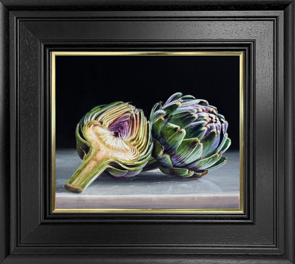 Tony Owens - 'Globe Artichokes' - Framed Original Artwork