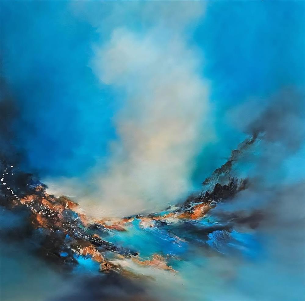 Alison Johnson - 'Glow' - Framed Original Artwork