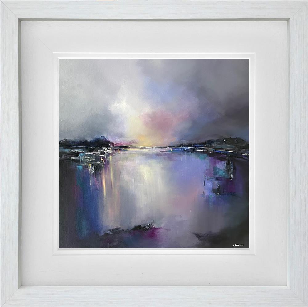 Alison Johnson - 'Glowing Thoughts' - Framed Original Artwork