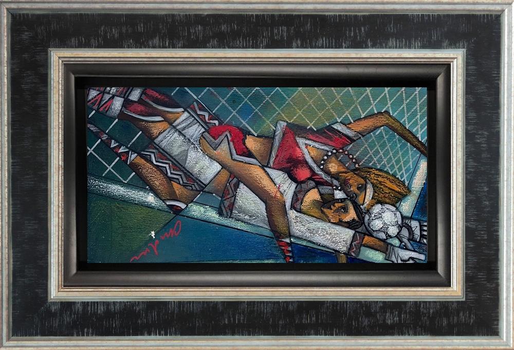 Andrei Protsouk - 'Goal!' - Framed Original Artwork